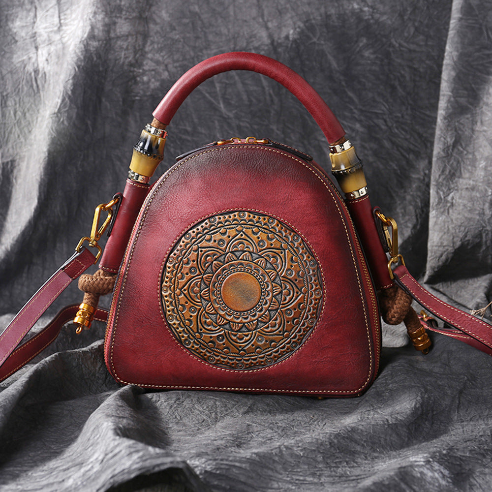 Retro Leather Handbag