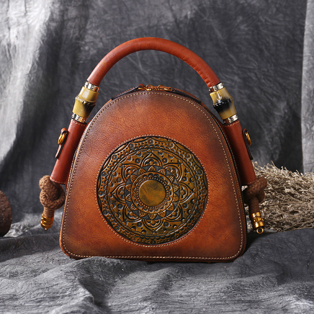 Retro Leather Handbag