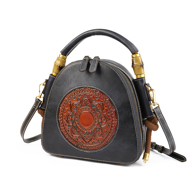 Retro Leather Handbag