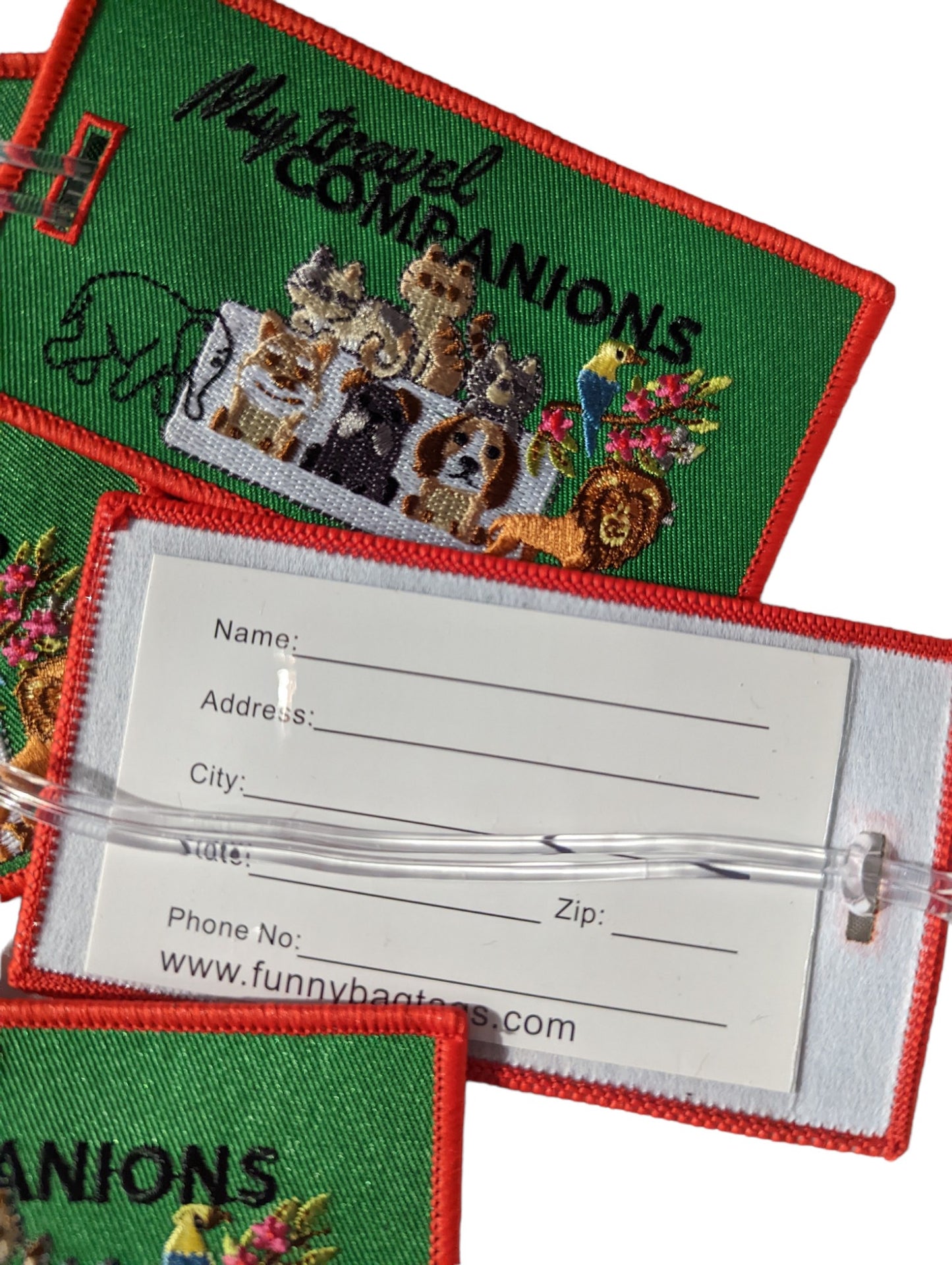 Luggage Tags; Durable And Fun
