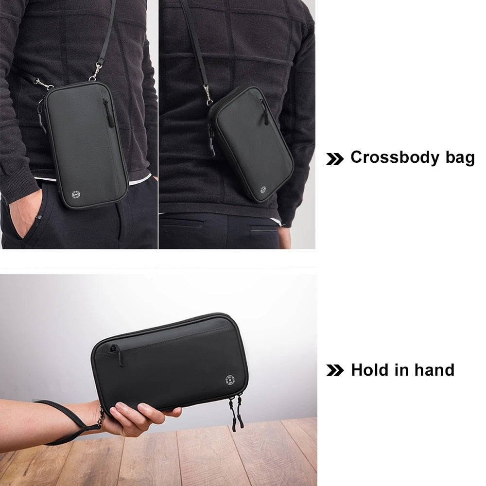 RFID Crossbody Travel Wallet