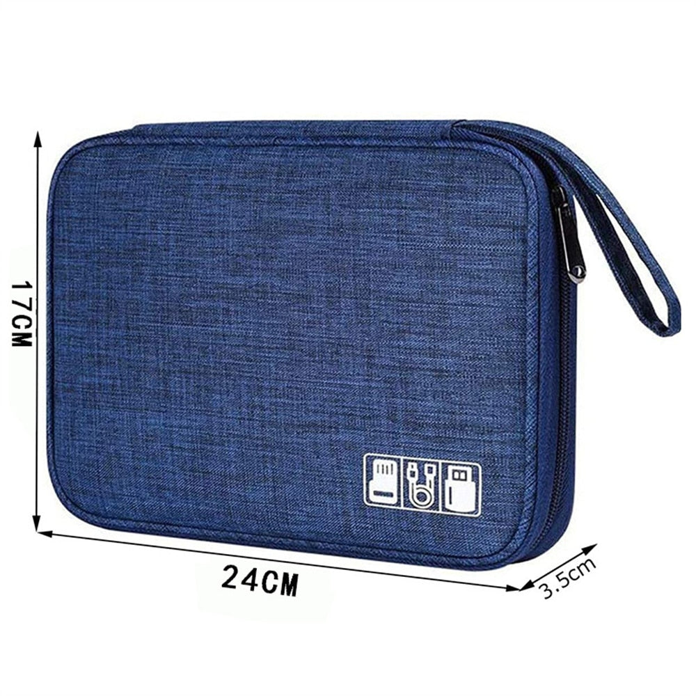 Bulquck Small Waterproof Digital Organizer - Data Cables / Cords / Chargers