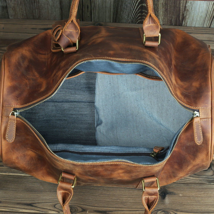 Leather Duffel Bag