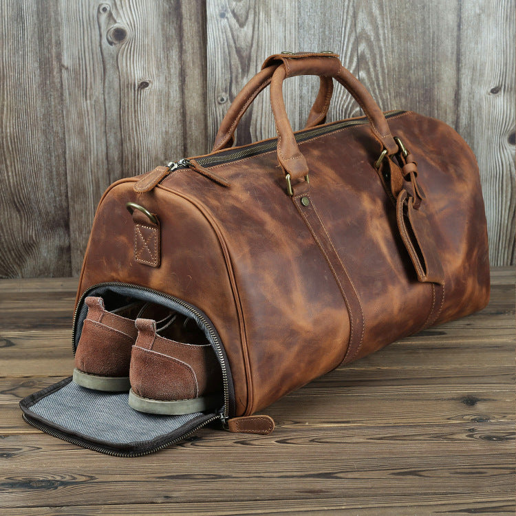 Leather Duffel Bag