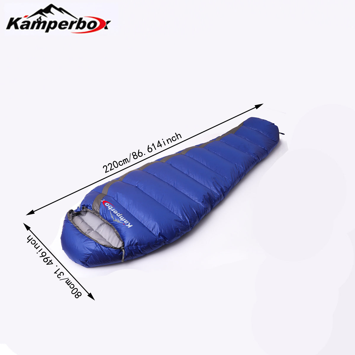 Kamperbox Sleeping Bag Winter Low-Temperature Down Sleeping Bag