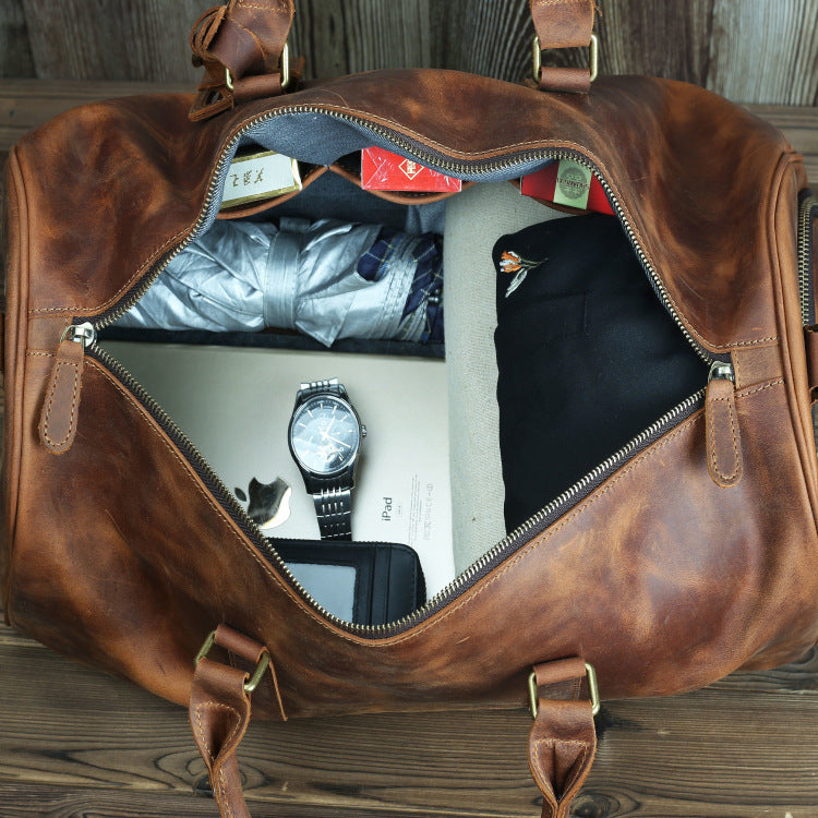 Leather Duffel Bag