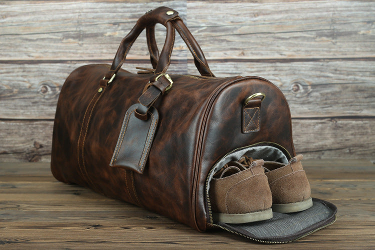 Leather Duffel Bag