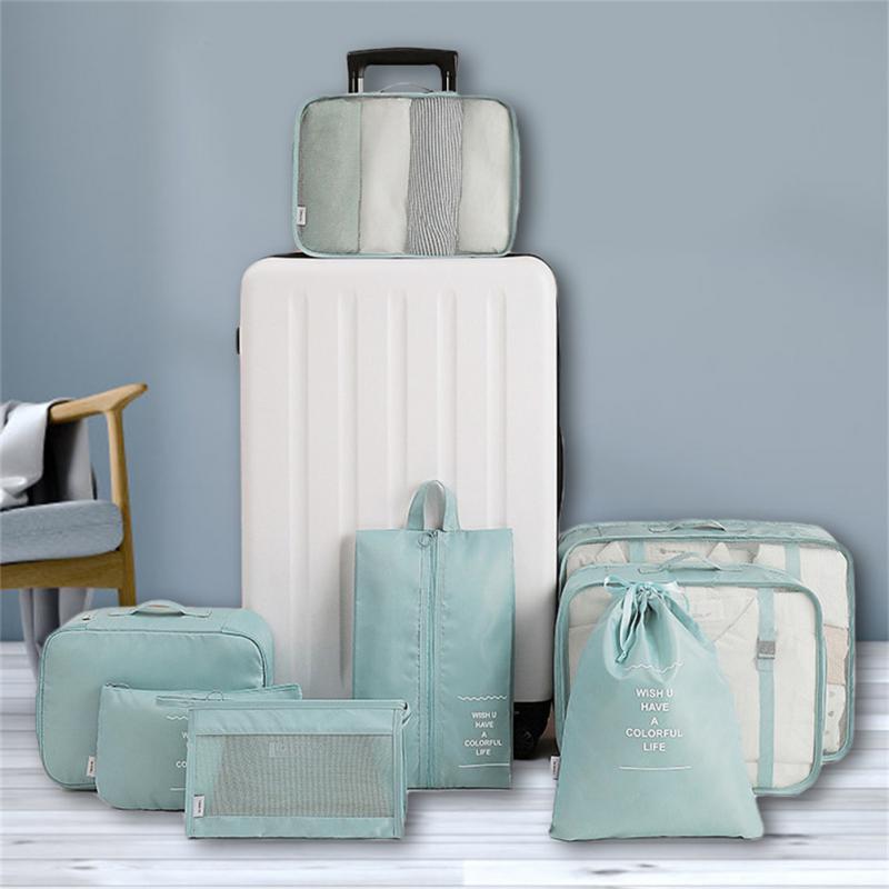 8-piece Set Luggage Divider Bag Travel Storage