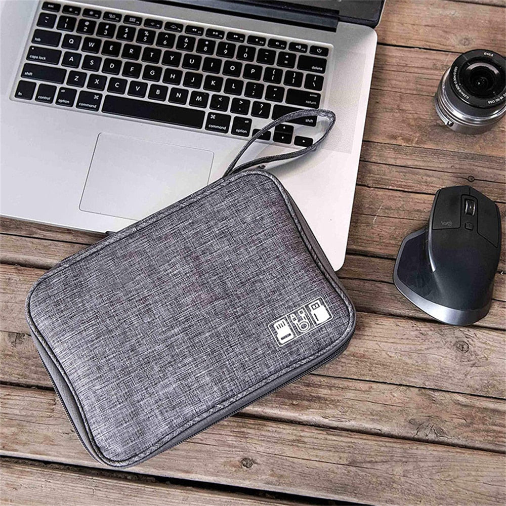 Bulquck Small Waterproof Digital Organizer - Data Cables / Cords / Chargers