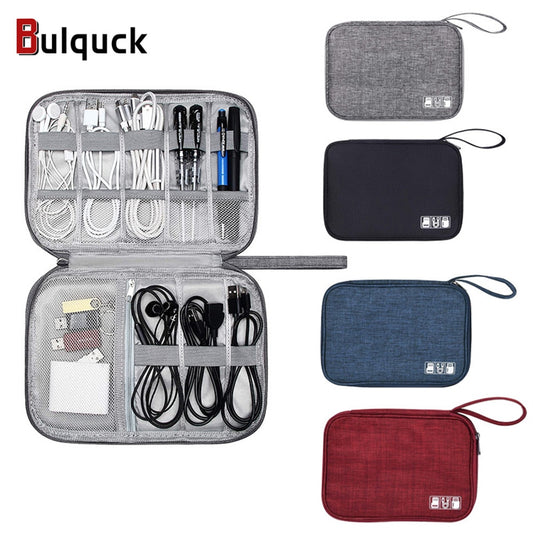 Bulquck Small Waterproof Digital Organizer - Data Cables / Cords / Chargers